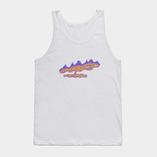 Slimy Sally The Slutty Slug Tank Top